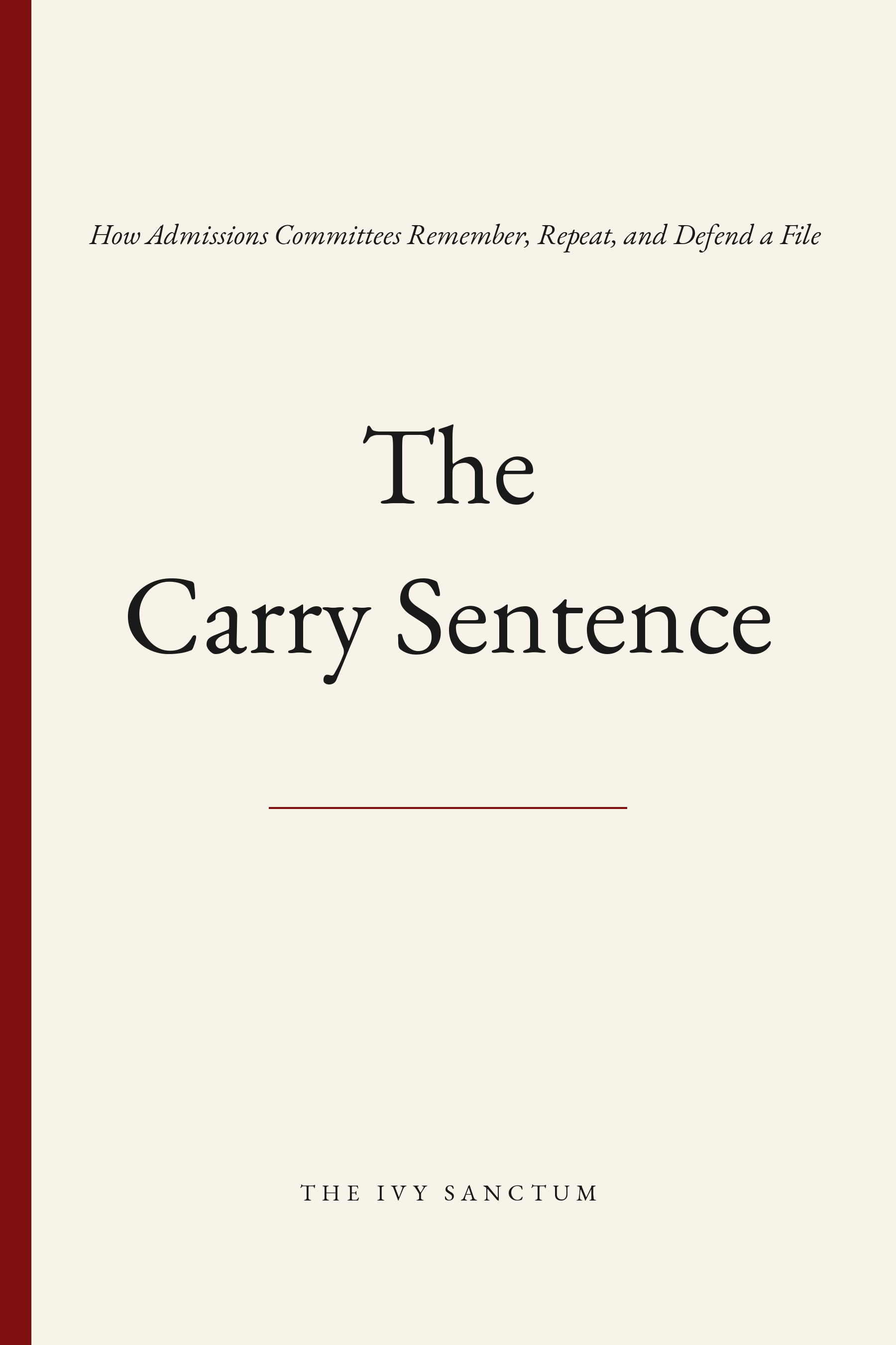 The Carry Sentence